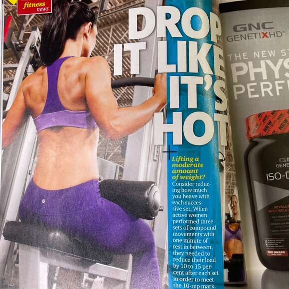 Oxygen Fitness Magazine u B November 2013 Michele Levesque Cover Vol 16 Is 6 No - Picture 6 of 10